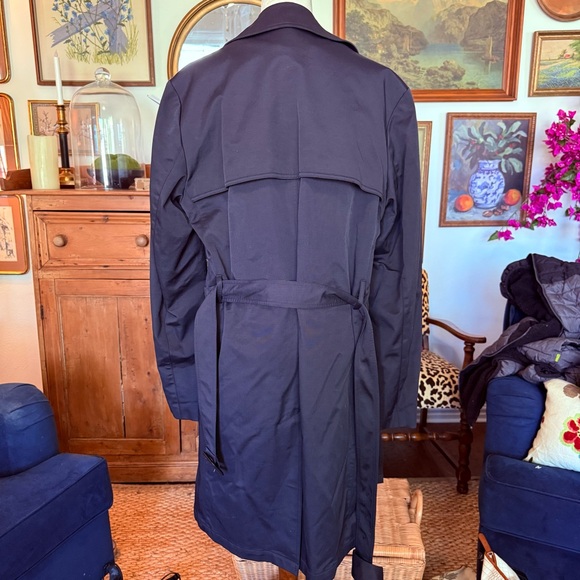 NWOT Men’s Ralph Lauren Edmond Trench Raincoat, Black Removable Zip Liner 44L - Picture 11 of 16